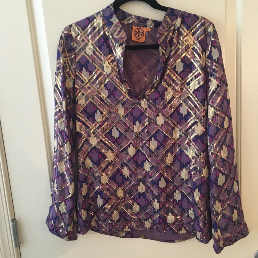 Timeless Authentic Tory Burch silk skirt